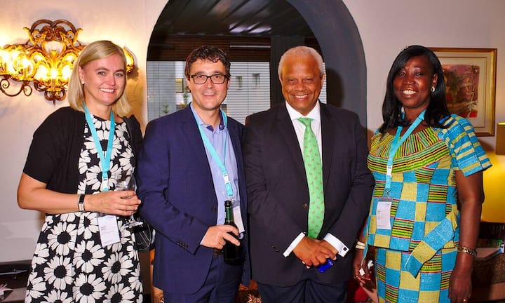 Gabriela Alvarez, Co-Founder, Colcocoa - Hacienda La Tentacion;
Sandro Giuliani, Managing Director & Delegate of the Board, Jacobs Foundation;
Lord Michael Hastings of Scarisbrick, Global Head of Citizenship, KPMG;
Oussou Brou, Chairwoman, Cooperative COVIMA
