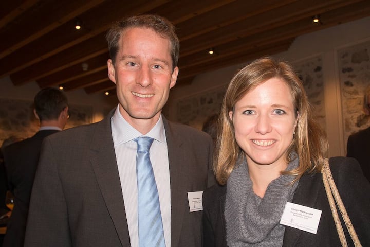 Thomas Aeschi, SVP-Nationalrat; Christa Markwalder, President, Parliamentary Association Switzerland-USA
