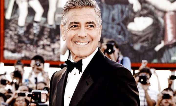 Lässig und trotzdem elegant: George Clooney am diesjährigen Filmfestival in Venedig.