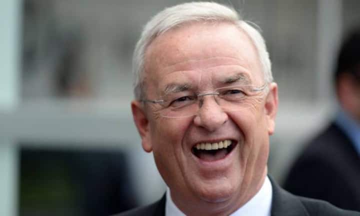 In Deutschland erhält das Management etwa 5.7 Millionen Euro. Das ist gleichauf mit... 

Im Bild: Martin Winterkorn, CEO of Volkswagen