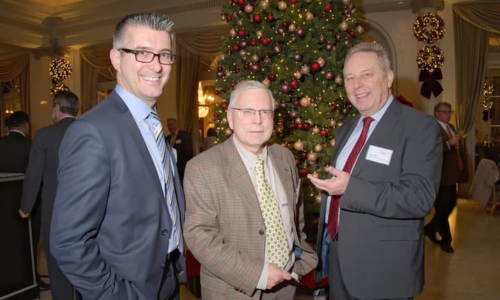 Thorsten Hohmann, Handelskammer beider Basel;
Hans Aebischer, Handelskammer beider Basel;
Max Steiner, SEC Handelskammer Schweiz-Mitteleuropa Bilder: Markus Senn
