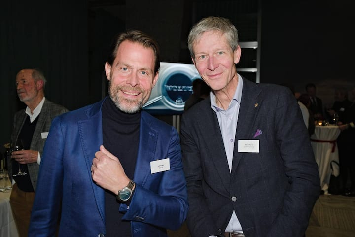 Rolf Studer, Oris SA; Marcel Perren, Luzern Tourismus.