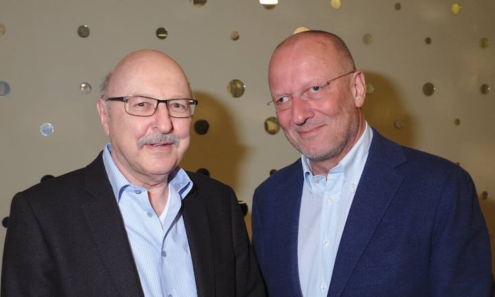 Rudolf Santschi, Filmproduzent;
Roger de Weck, Generaldirektor SRG SSR