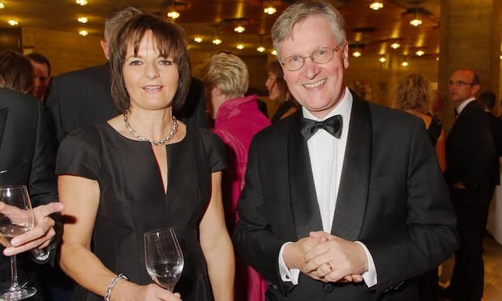 Ruth Metzler-Arnold, alt Bundesrätin und Verwaltungsrätin; Bruno Chiomento, CEO, EY Ernst & Young Bilder: Markus Senn