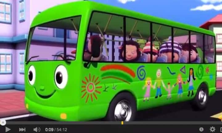 Auf dieses Video greifen wohl Eltern von Kleinkindern gerne zurück...Platz 2:
«Wheels on The Bus Nursery Rhymes» von LittleBabyBum