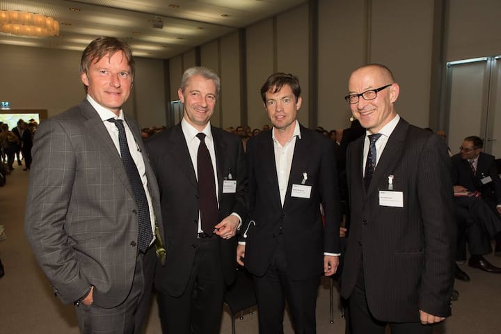 Dieter Berninghaus, MGB;  Fabrice Zumbrunnen, MGB; Nicolas Berggruen; David Bosshart, GDI