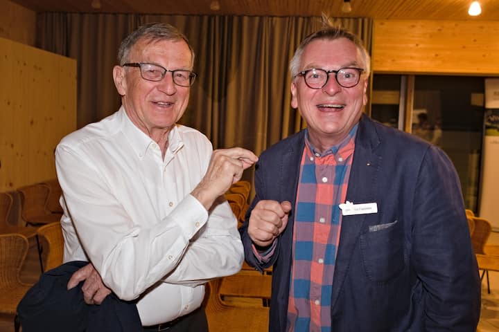Karl Reichmuth, Ehrenpräsident, Reichmuth & Co.; Urs Füglistaller, Professor Uni St. Gallen