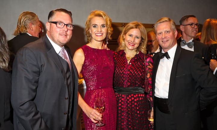 Anders Ulle, Ingenieur, Siemens Schweiz;
Sandra Jonsson, Dr., Novartis;
Annica Lindmark, Investment Banker, SEB; 
Anders Lidholm Andersson, Director, Solenis (v.l.)