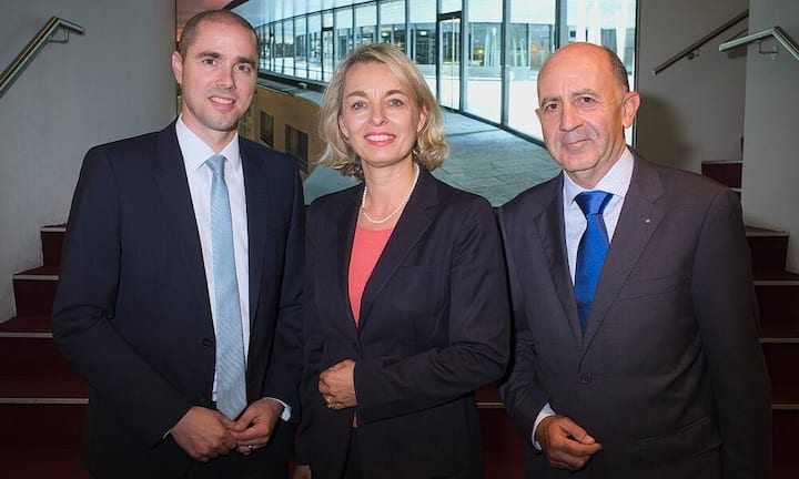 Mathias Gantenbein, Direktor, Flughafen Bern AG;
Ursula Nold, Migros-Genossenschafts-Bund;
Simon Bichsel, Inhaber, KMU Nachfolge Selektion AG