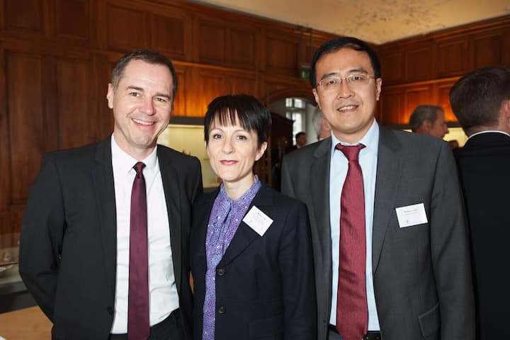 Valerij Stepanov, Manager Global Accounts, Parametric Technology Corporation; Marlene Uetz, Commercial Director, I.J. Martin & Co. Ltd. Executive Coaches for Global Business Leaders; Philippe Tchen, Prorurement Director, Alcoa Europe Sàrl