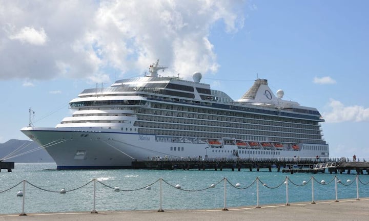 Die Top 3 der Kreuzfahrtschiffe bis 2000 Passagiere:Rang 3: Oceania Marina (2015: Rang 2) Total Punkte: 72