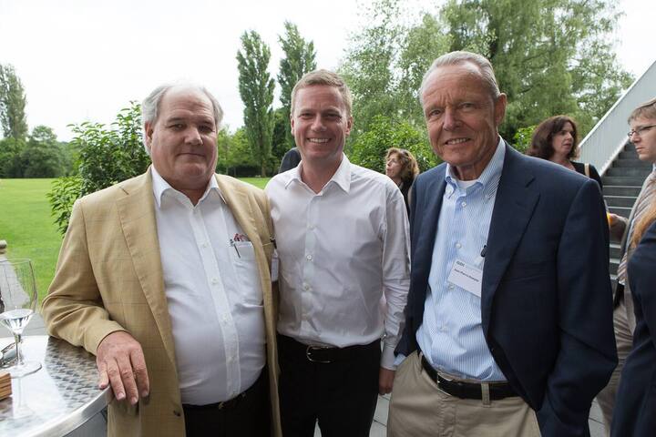 Fritz Kläy, Inhaber, Kläy + Co AG SAFOS-Systeme; Pius Walker, Inhaber, Walker Agentur; Jean-Pierre Huwyler, Berater