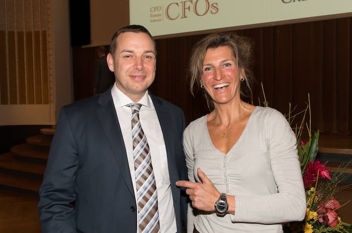 Christian Wunderlin, Hochschule Luzern - Wirtschaft; Evelyne Binsack, Extrembergsteigerin und Bergführerin