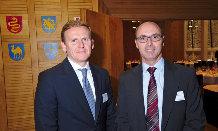 Hubert Rybicki, Managing Director, Citibank (Switzerland) AG;
Reto Stauffer, CEO, Consulas GmbH (Bilder v.l.n.r.)