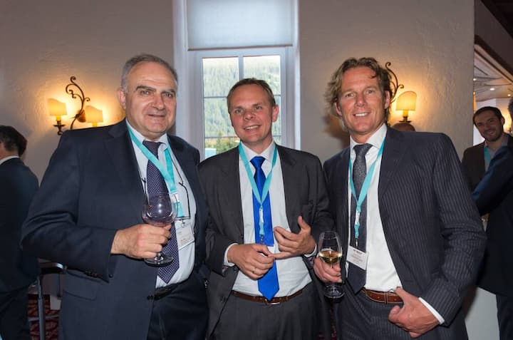 Victor Voitov, Group Board Chairman, Inforum Cocoa Ltd, Russia; Patrick Cobussen, Business Unit Manager Specialties, IOI Loders Croklaan, Niederlande; Roald Hulst, Director Sales & Marketing, IOI Loders Croklaan, Niederlande