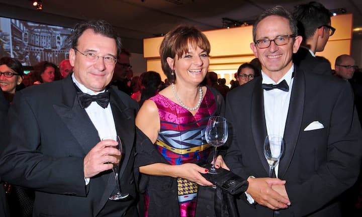 Felix Sutter, President, Swiss-Chinese Chamber of Commerce;
Rutz Metzler-Arnold, President, Switzerland Global Enterprise;
Urs Lustenberger, President, Swiss Asian Chamber of Commerce