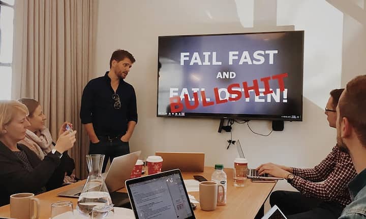 Die künftigen Digital-Führungskräfte aus der Schweiz lernen, dass es letztlich wenig bringt, so oft wie möglich zu scheitern.