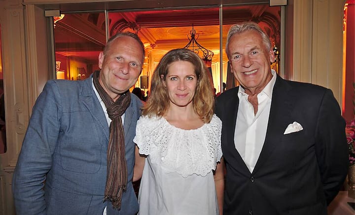 Stephan Werthmüller, Verwaltungsratspräsident Baloise Session;
Beatrice Stirnimann, CEO, Baloise Session;
Pepe Lienhard, Bandleader