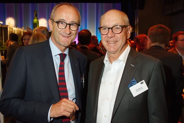 Ulrich H. Moser, Jurymitglied; Didi Serena, SVC-Preisträger 2012