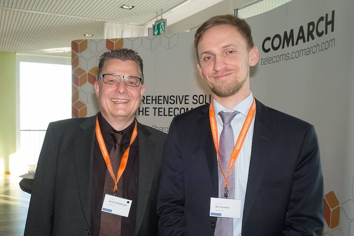 Jörg Frankenberger, Strategy Principal Advisor, Comarch AG; Kai Lehmann, Sales Director, Comarch AG