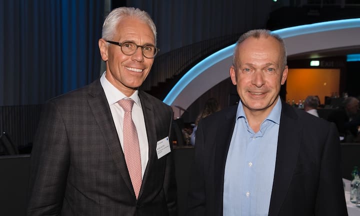 Bruno Sauter, Chef Amt für Wirtschaft und Arbeit Kanton Zürich; Urs Schaeppi, CEO, Swisscom AG