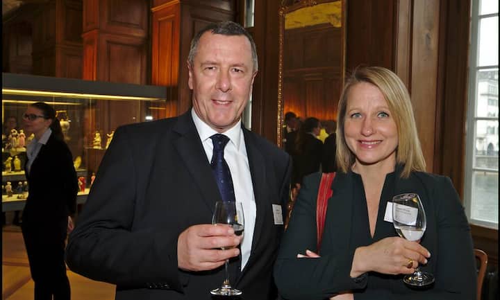 Urs Ruetz, Manager Central Services, von Rundstedt;
Tuula Hirvelä, Global Key Account Director, Interface Schweiz