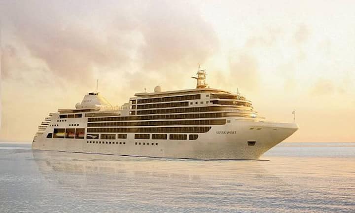 Rang 3: Silver Spirit - Silversea Cruises. 79 Punkte.