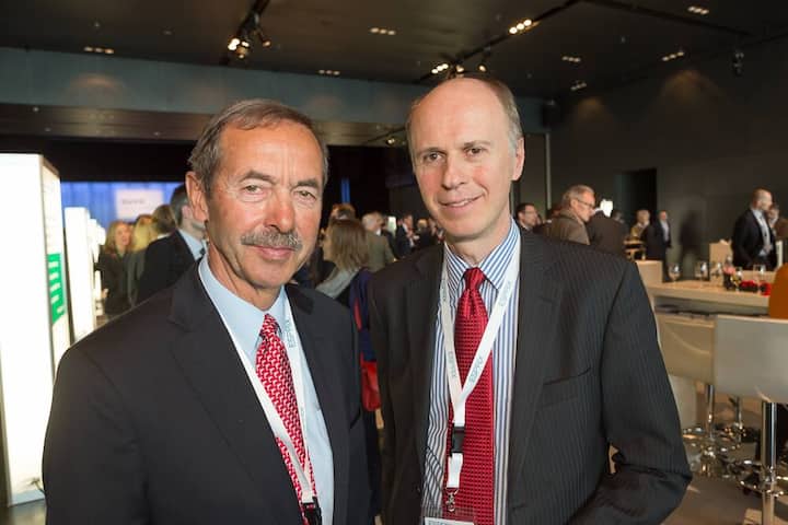 Fritz Fahrni, Jurypräsident ESPRIX; Marc Amblard, CEO, EFQM