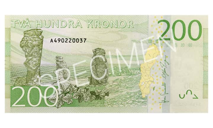 Auf der Rückseite ist Gotland dargestellt. ingmar Bergman verbrachte einen Teil seines Lebens auf Fårö, einer Insel bei Gotland, starb dort und ist auch da begraben.