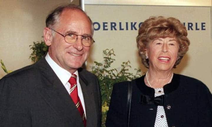 Ortense Anda-Bühler (r.): Ihr Enkel Gratian führt nach ihrem Tod die Familienholding IHAG und war grösster Investor bei Joiz.