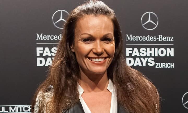 ... und schliesslich Karina Berger, ehemalige Miss-Schweiz und Model, zu sehen.