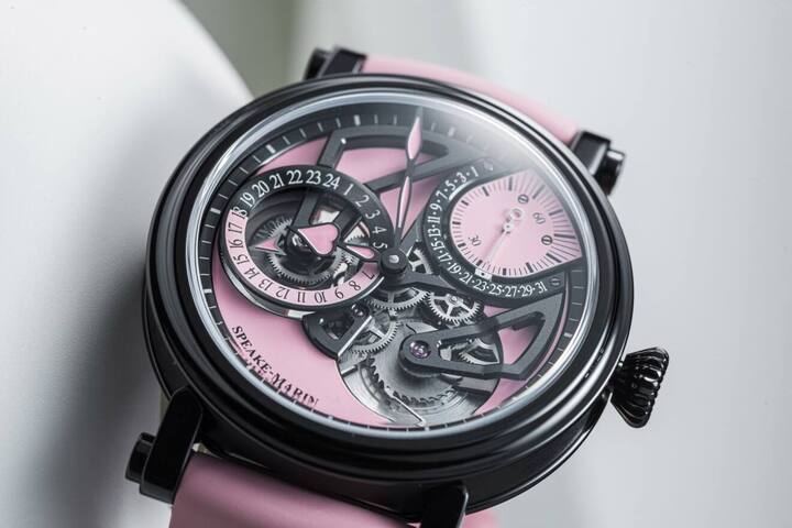 Speake Marin Dual Time Pink 34500 Franken