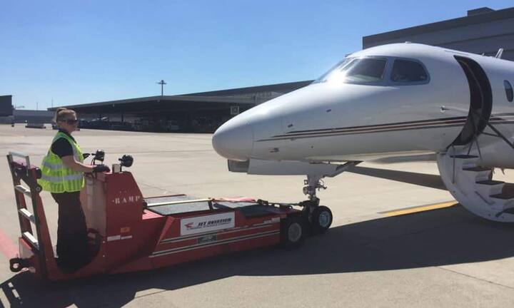 Eine Cessna Citation Latitude kostet ungefähr 16 Millionen Dollar.Bilder: Gabriel Knupfer