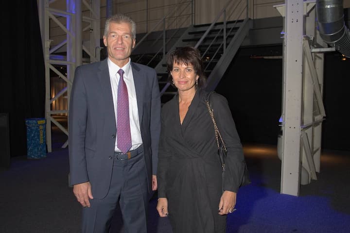 Heinz Karrer, Präsident, economiesuisse; Doris Leuthard, Bundesrätin