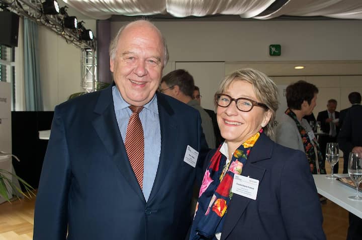 Klaus J. Stöhlker, Unternehmensberater; Claudia Eberle-Fröhlich, Präsidentin des Verwaltungsrates, Fröhlich Info AG