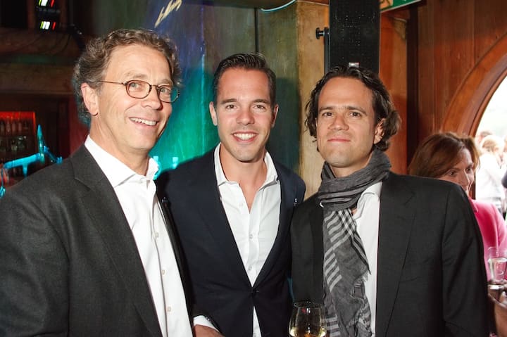 Markus Hauser, Hotelier; David Speiser; Andreas Roth, gyselroth branding.
