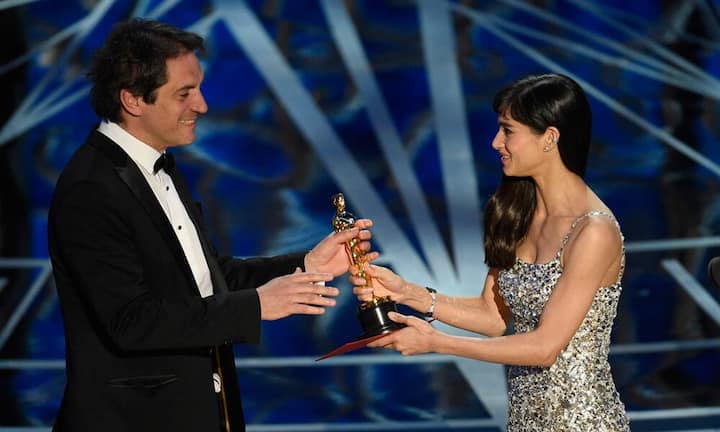 Tonschnitt: Sylvain Bellemare (l.) für «Arrival»