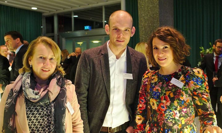Erica Dillier, Finass Reisen AG;
Sebastian Morlock, MCH Messe Schweiz (Zürich) AG;
Kathrin Morlock, Expomobilia AG