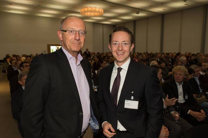 Hans Ziegler, VRP, Charles Vögele Holding AG; Lars Hanf, Marketingleiter CS