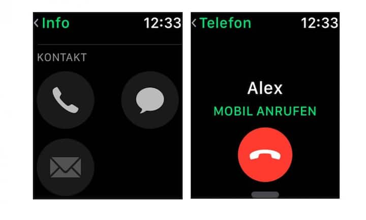 In der Schweiz hat es nicht gekplappt, dass pünktlich zum Start auch die Telefonanbieter die Cell-Option freigeben können. Nutzer können also die Apple Watch mit Mobilfunktion kaufen, damit aber noch nicht unabhängig vom iPhone telefonieren. Sie können ihre Watch nach wie vor per Bluetooth mit dem Handy koppeln und sich während des Telefonats um die 30 bis 40 Meter davon wegbewegen.