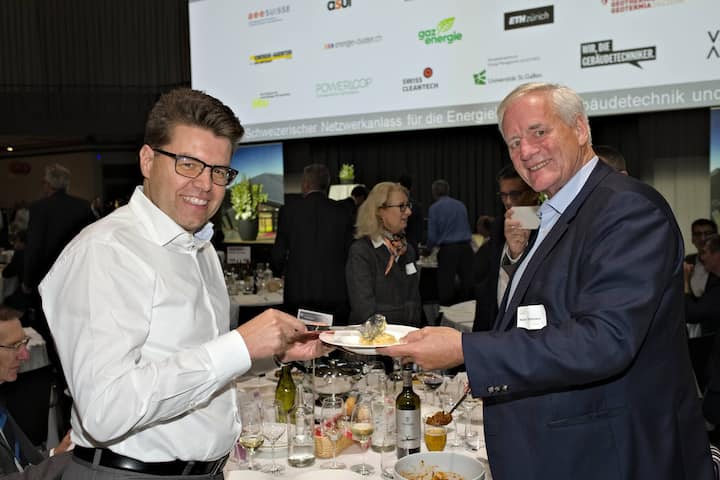 Andreas Rickenbacher, Unternehmer;Walter Steinmann, Unternehmer