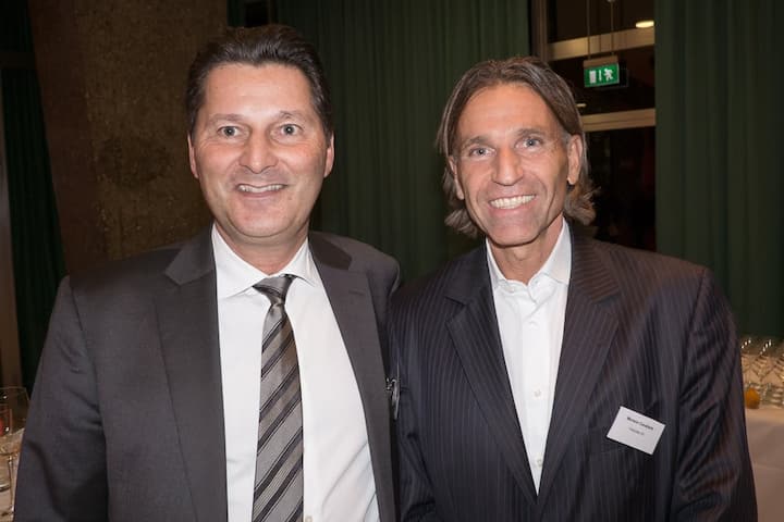 Werner Baumann, Ad.X AG; Moreno Cavaliere, Publimedia AG