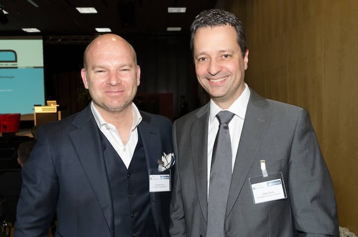 Christian Gries, Gries Deco Company GmbH; Stefan Gross, Direktor Zentrum Glatt AG