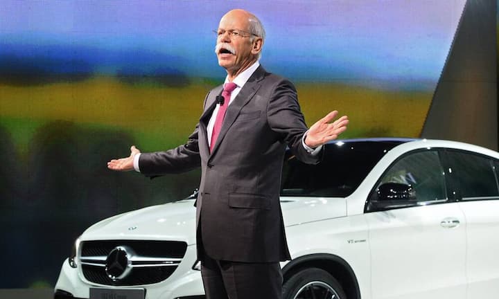 Platz 2: Dieter Zetsche
Der Daimler-Chef kassierte 2014 insgesamt 8,4 Millionen Euro und damit ein Prozent mehr als 2013.