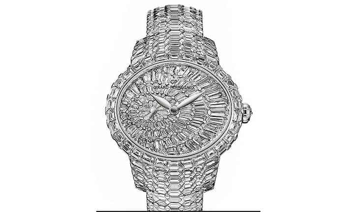 Girard-Perregaux: Uhr «Cat’s Eye High Jewellery» mit 645 Diamanten. 1 080 000 Franken.