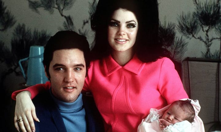Elvis heiratete 1967 die New Yorkerin Priscilla Presley. Ein jahr später kam die einzige Tochter des Kings, Lisa Marie, auf die Welt. Die Ehe mit Priscilla wurde 1973 geschieden.