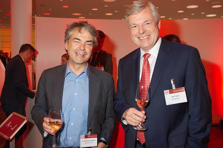 Matthias Ackeret, Persönlich Verlag; Geri Aebi, Wirz Werbung.