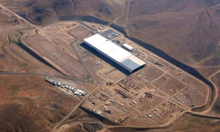 Die «Gigafactory» soll bei voller Produktion die Kosten für die Batterien um rund 30 Prozent senken. Heute sind erst 14 Prozent der Fläche bebaut.