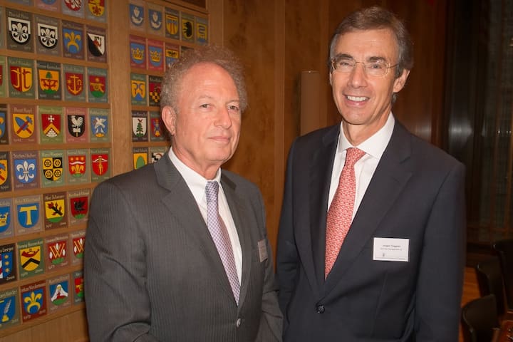 Roy C. Hitchman, Managing Director, Roy C. Hitchman AG Executive Search Consultants; Jürgen Tinggren, Group CEO, Schindler Management Ltd.