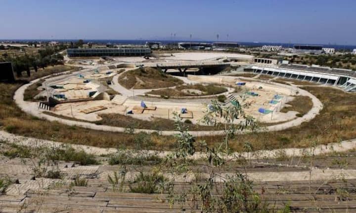 Ebenfalls in Athen: Für einen grossen Teil der Infrastruktur für die Olympischen Spiele von 2004 gab es keinen Verwendungsplan für die Zeit nach den Spielen.